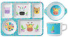 Maxwell & Williams: Kasey Rainbow Critters Children's Melamine Dinner Set - Blue (3pc Set) (3 Piece Set)