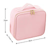 STORFEX Travel Makeup Bag with Light Up Mirror - Pink