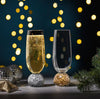 Kiara: Gold Champagne Glass Set - Ladelle