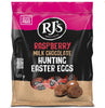 RJ's Raspberry Milk Chocolate Hunting Easter Eggs 120g (Box of 12) (12 Pack)