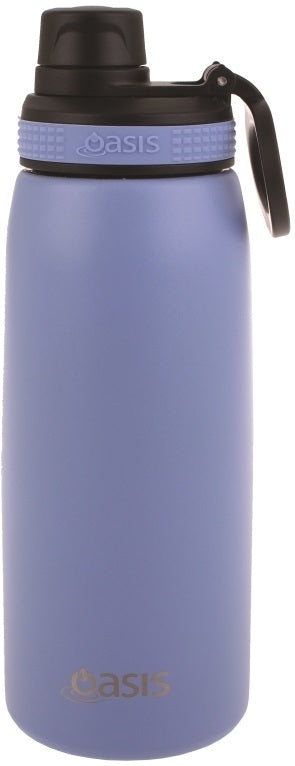 Oasis: Stainless Steel Double Wall Insulated Sports Bottle - Lilac (780ml)