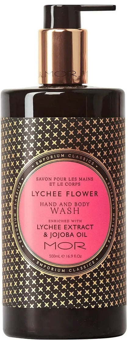 MOR Emporium Classics: Hand & Body Wash - Lychee Flower (500ml)