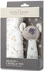 Little Linen: Muslin Wrap & Crinkle Toy - Cheeky Koala