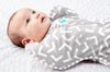 Love to Dream: Swaddle UP Bamboo Warm 0.2 TOG - Grey (Newborn) (Suitable for 2.2-3.8kg)