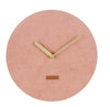 Karlsson: Corduroy Wall Clock - Pink (25cm)