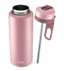 getgo: Double Wall Insulated Sip Bottle - Pink (1L) - Maxwell & Williams