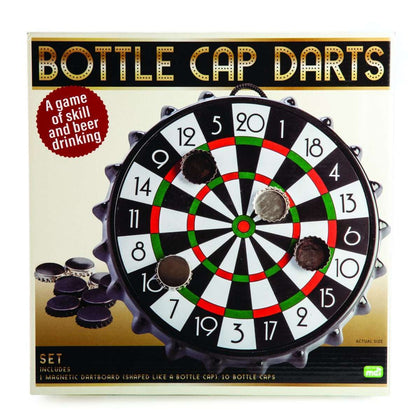 Magnetic Bottle Cap Darts Game