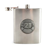 21st Engravable Metal Flask
