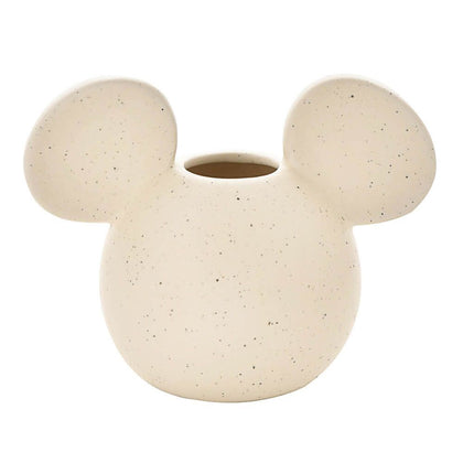 Disney Home: Mickey Head Vase - Natural Speckle