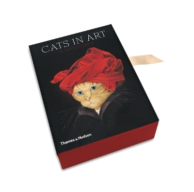 Cats in Art - 20 Notecards (Hardback)