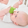 Mombella: Mushroom Soothing Teether - Iron Green