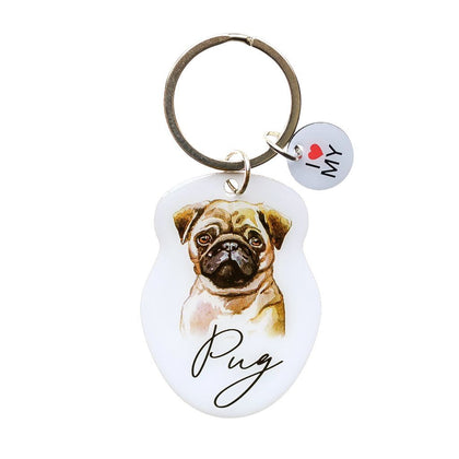 Splosh: Pet Keyring Pug