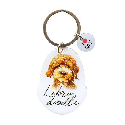 Splosh: Pet Keyring Labradoodle