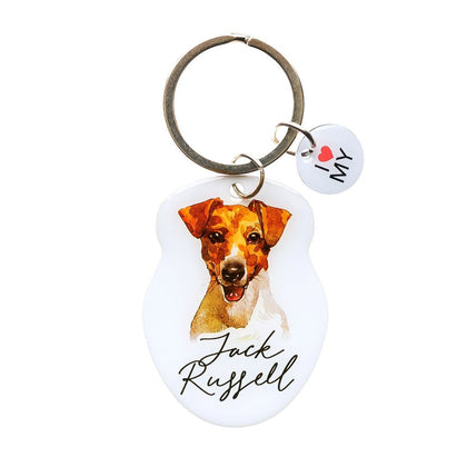 Splosh: Pet Keyring Jack Russell