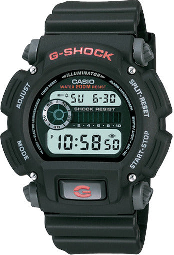 Casio G-Shock Digital Men's Black Watch DW9052-1V DW-9052-1VDR