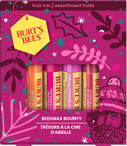 Burt's Bees: Beeswax Bounty Fruit Mix Lip Balm (4 Pack)