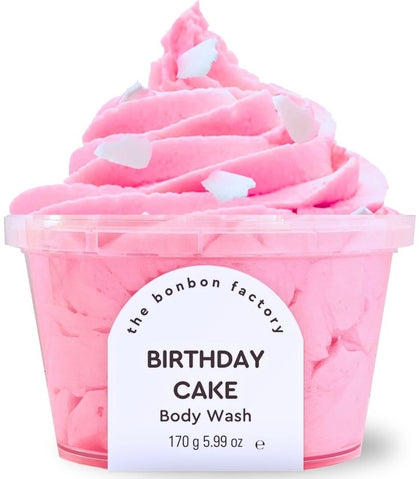 The Bonbon Factory: Body Wash - Birthday Cake (170g)