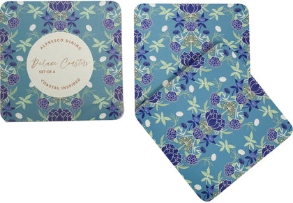 Lavida: Coaster Set - Morris Floral (Set of 4)