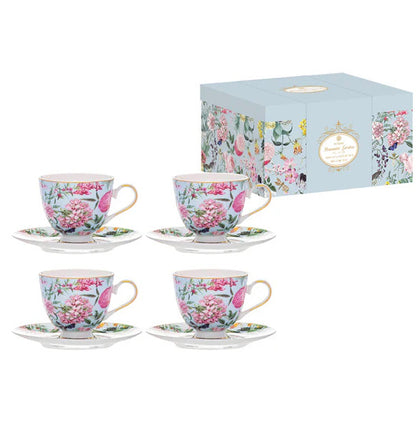 Ashdene: Romantic Garden Teacup & Saucer Set