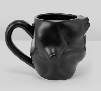 KillStar: Black Heart Mug - Black