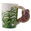 Jungle Explorer Sloth Ceramic Shaped Handle Mug (400ml)