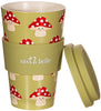 Sass & Belle: Mushroom Travel Coffee Cup (435ml)