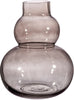 Sass & Belle: Glass Pebble Vase - Grey Smoke