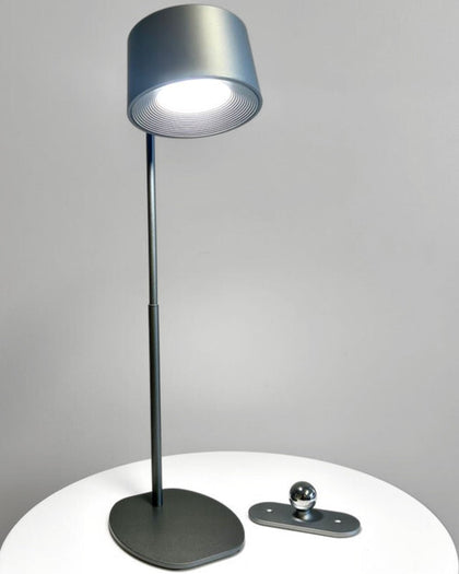 Stellar Haus: 360° LED USB Table Lamp - Silver/Grey