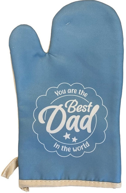 Best Dad in the World Oven Glove - Mt Meru