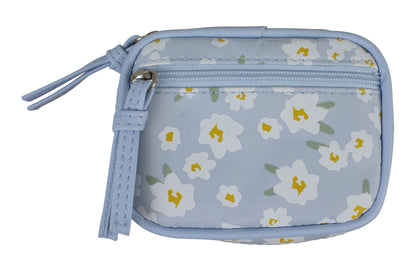 Tender Love + Carry: Pill Pouch - Floral Blue Flower