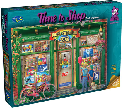 Holdson: Puzzle Emporium - Time to Shop Puzzle (1000pc Jigsaw)