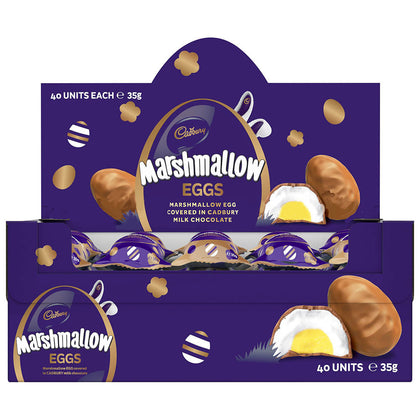 Cadbury: Marshmallow Easter Egg 35g (Box of 40) (40 Pack)