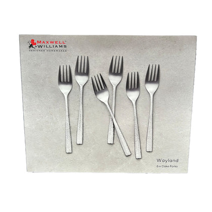 Maxwell & Williams: Wayland Cake Fork Set - Gift Boxed