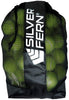 Silver Fern Sports Volleyball Adjustable Poles & Net Set with Court Marking Rope
