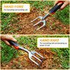 Greenhaven Garden Tool Set - 8 Piece Stainless Steel Set With Carrying Tote