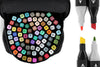 80-Piece Colour Marker Set (Black)