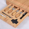 Bamboo Cheese Board Set