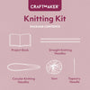 Craft Maker Classic Knitting Kit