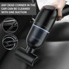 Wireless Handheld Car Vacuum Cleaner with 8000Pa Suction - Black