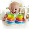 Hape: Double Rainbow Wooden Stacker